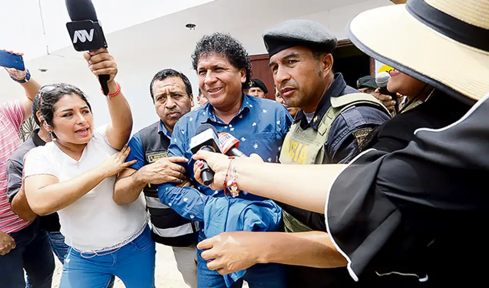 Él es. Alcalde José Delgado fue detenido en su vivienda. (Foto: M. Ramón)