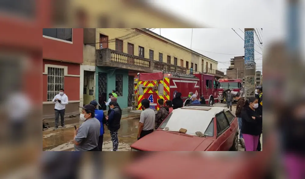Vecinos ayudaron a rescatar a las menores y luego recolectaron donaciones para la familia afectada. (Foto: Luis Villanueva / URPI - GLR)