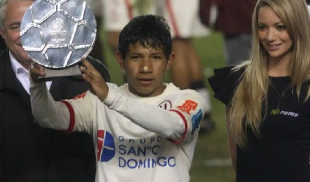 Edison Flores fue elegido como el mejor jugador de la Copa Libertadores Sub 20.