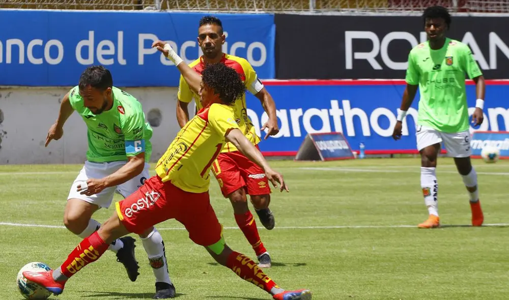 Deportivo Cuenca viene de perder 2-0 contra Aucas. Foto: El Universo (Ecuador)