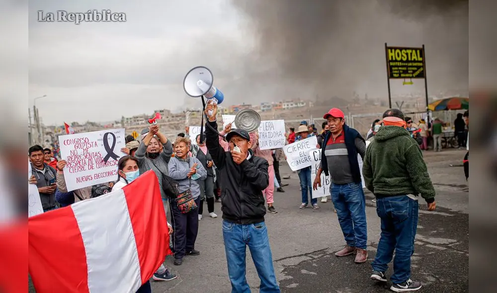 Protestas Andahuaylas Apurímac Foto: Rodrigo Talavera / La República