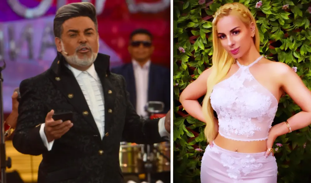 "Le deseo lo mejor", dijo el conductor. Foto: composición Instagram Dalia Durán/Andrés Hurtado