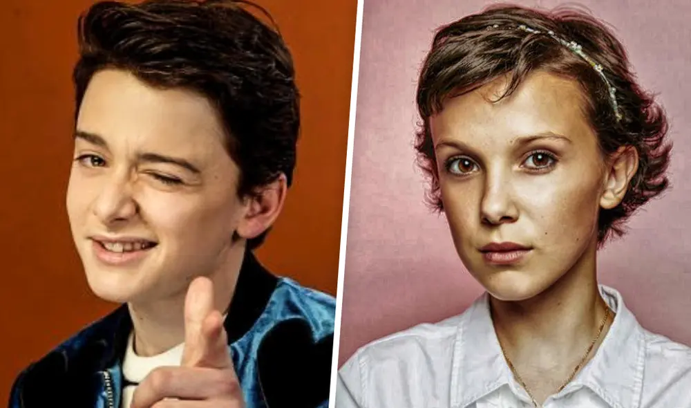 Noah Schnapp y Millie Bobby Brown son amigos desde que se conocieron en la filmación de la serie "Stranger Things"