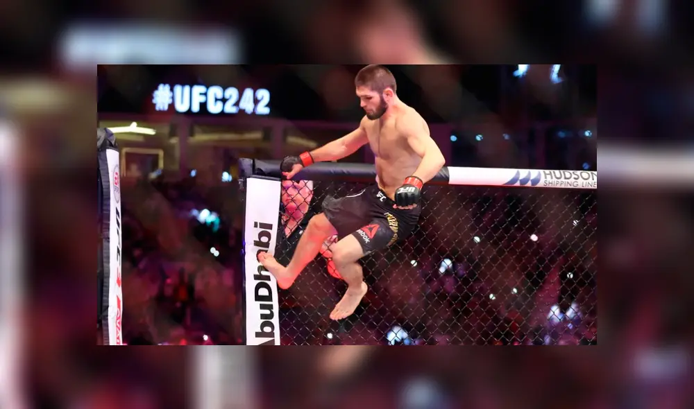 El peleador ruso volvió al octágono luego de un año. Créditos: AP