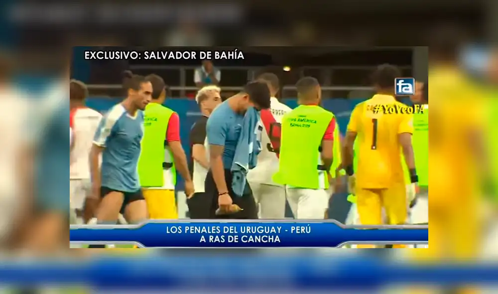 Edinson Cavani felicitó a la selección peruana tras quedar fuera de la Copa América 2019.