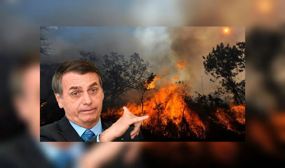 Bolsonaro dijo que las ONG están detrás de los incendios por recorte de presupuestos. Foto composición: referencial