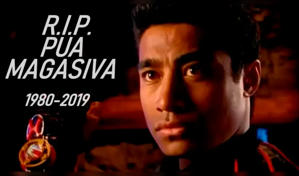 Muere Pua Magasiva, actor de los Power Rangers Ninja Storm
