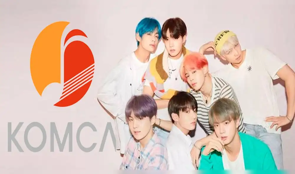 BTS x KOMCA: RM y J-Hope miembros de Korea Music Copyright Association