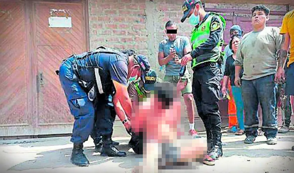 Vecinos capturan a delincuente y lo linchan. Foto: Correo.
