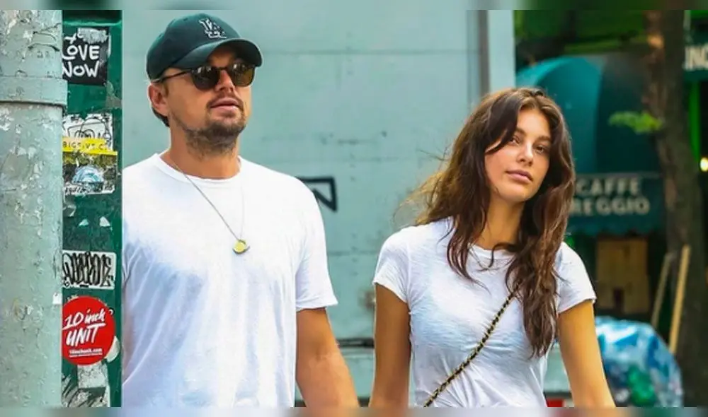 Leonardo DiCaprio y su novia Camila Morrone recibieron el Año Nuevo juntos