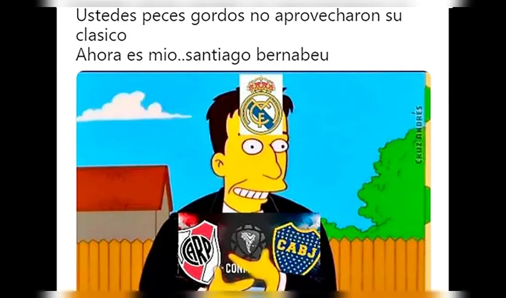 River vs Boca: curiosos memes tras designación de la Final en Madrid [FOTOS]