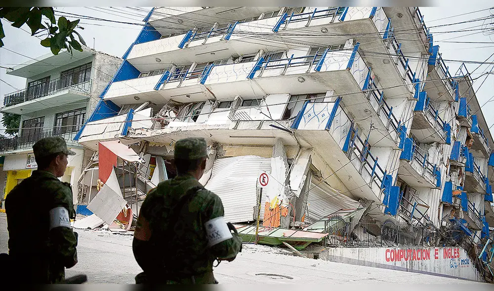 459 réplicas del terremoto de 8,2 grados remecen México