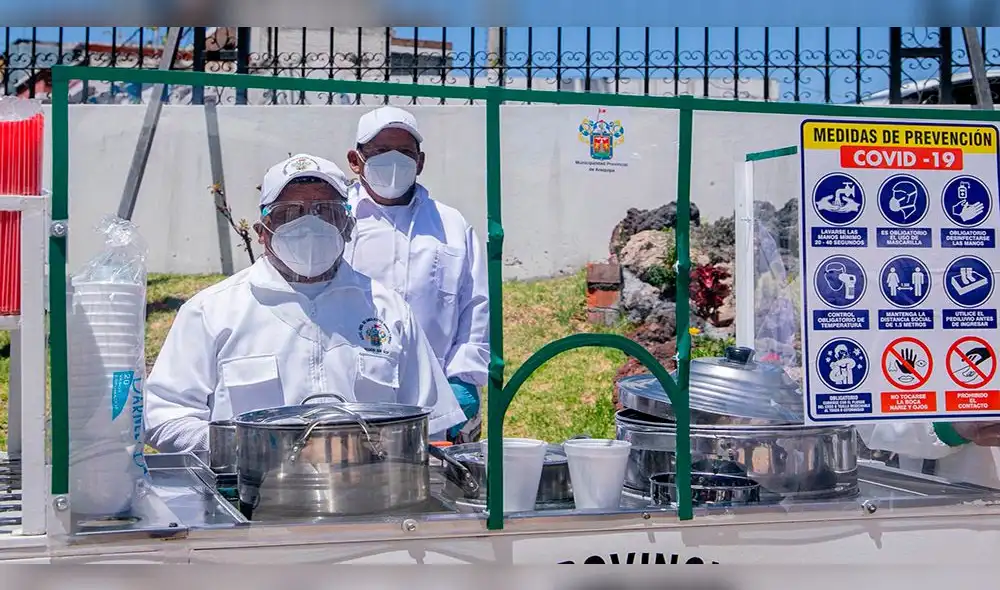 Los vendedores de carretillas tendrán horarios diferenciados según el rubro. Foto: Municipalidad de Arequipa. Los vendedores de carretillas tendrán horarios diferenciados según el rubro. Foto: Municipalidad de Arequipa.