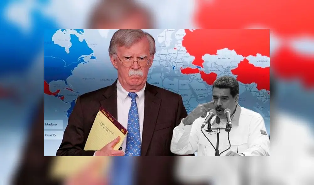 Bolton amenazó a Maduro con enviar tropas a Colombia ante una posible ofensiva contra el régimen chavista. Foto referencial: composición