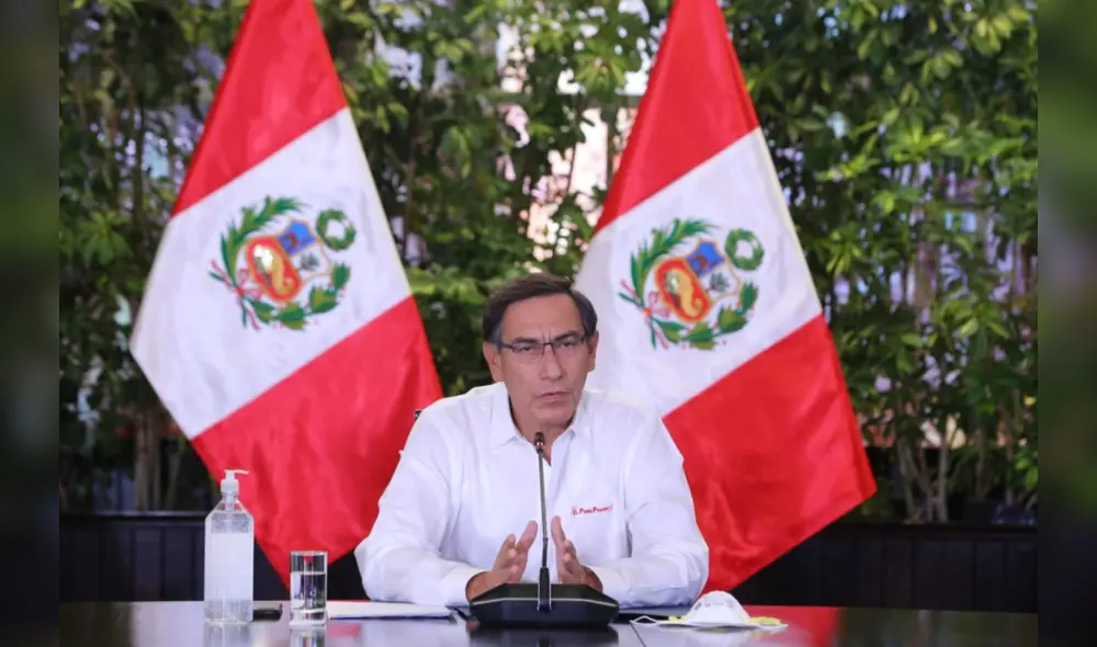 Martín Vizcarra dijo que seguro las nuevas medidas causará molestas en la población, pero les aseguró que es por el bienestar del país. Foto: Presidencia.