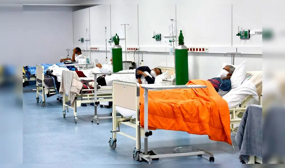 Centro de Hospitalización Temporal de La Victoria. Foto: Geresa. Centro de Hospitalización Temporal de La Victoria. Foto: Geresa.