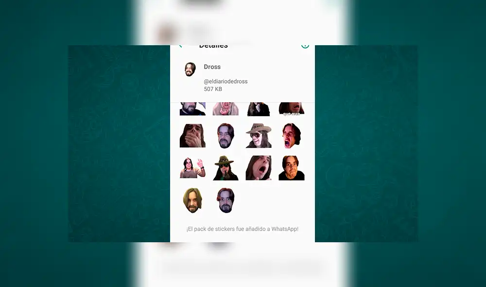 WhatsApp: youtuber 'Dross' tiene sus propios stickers y son sumamente perturbadores [FOTOS] 