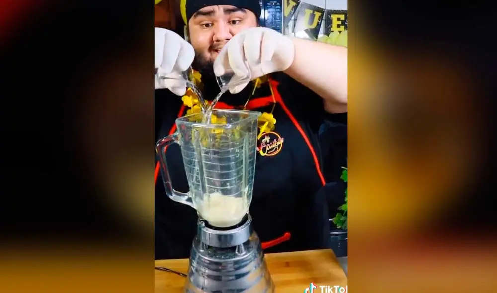 Desliza las imágenes para conocer un poco más sobre la preparación de este cóctel peruano. Foto: captura de TikTok/@aji.causa.oficial