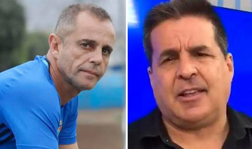 Gonzalo Núñez y Julinho tuvieron un cruce de la palabras. Foto: composición/difusión