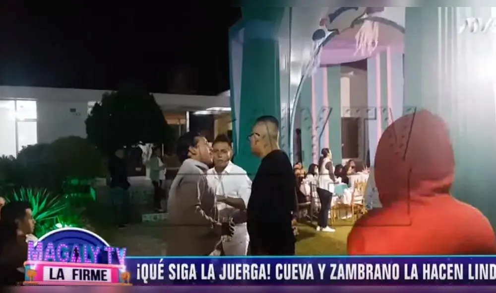 Cueva y Zambrano bailaron al ritmo del Grupo 5 en Trujillo [VIDEOS]
