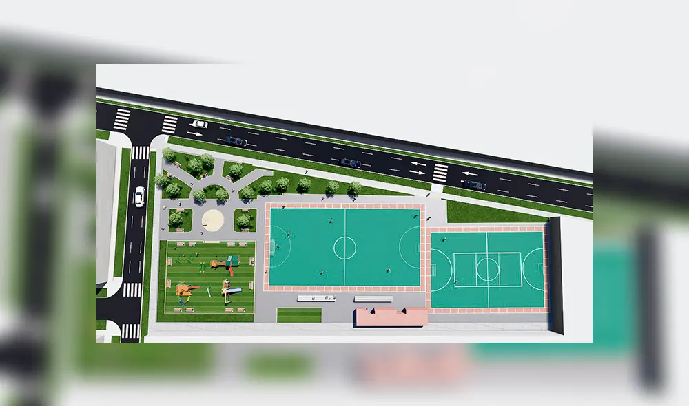 Proyecto. Se espera dar un espacio recreativo a los vecinos. Proyecto. Se espera dar un espacio recreativo a los vecinos.