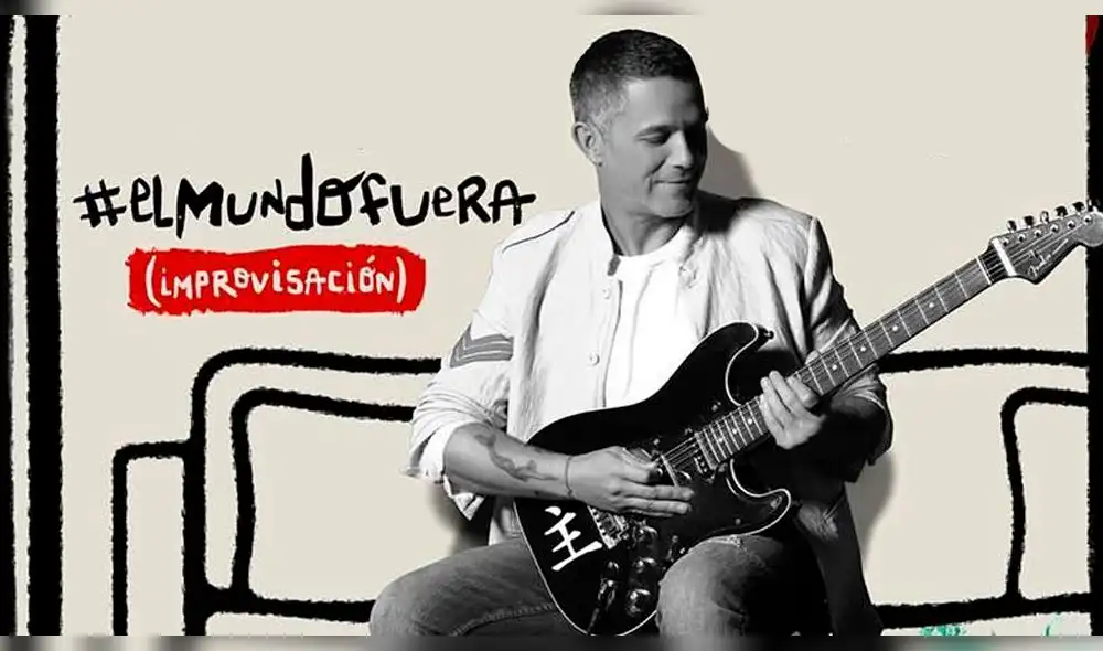 "Desde mi casa hasta la vuestra", ha dicho Alejandro Sanz en el lanzamiento de su nueva canción.