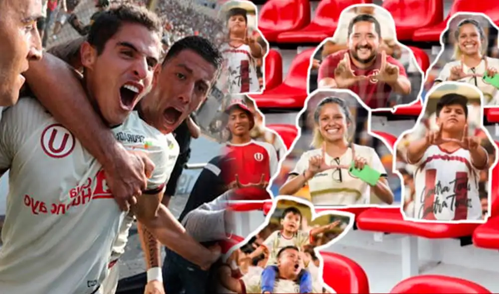Hinchas de Universitario buscan llenar el Monumental con imágenes suyas tras visto bueno para la reanudación de la Liga 1. (FOTO: Composición GLR). Hinchas de Universitario buscan llenar el Monumental con imágenes suyas tras visto bueno para la reanudación de la Liga 1. (FOTO: Composición GLR).