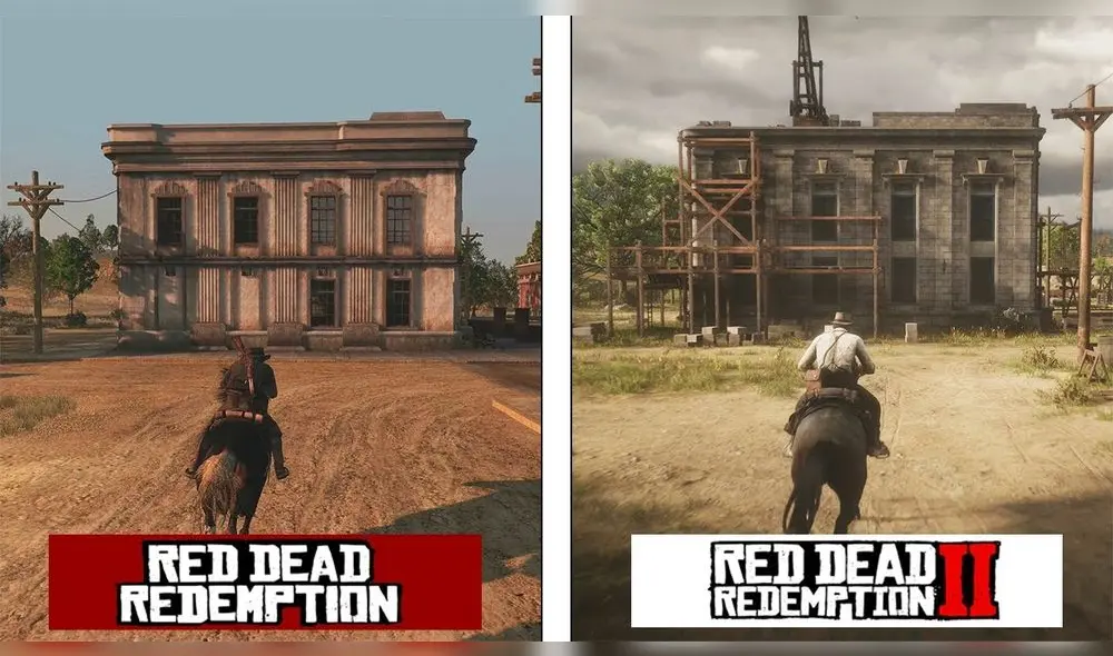 YouTube: Red Dead Redemption 2 comparado con el primer Red Dead Redemption [VIDEO]