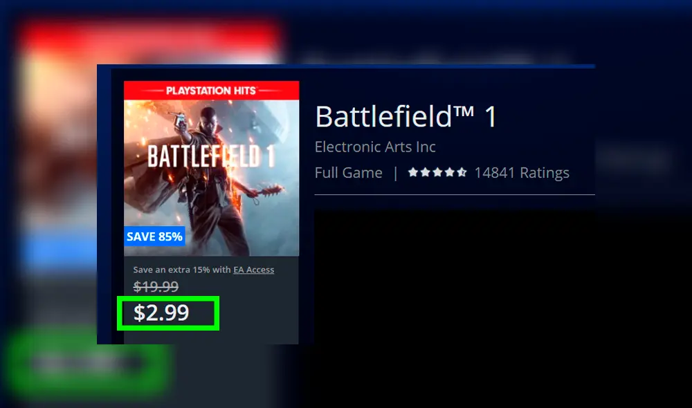 ¡Juegos triple A a tan solo 3 dólares! No te pierdas esta promoción por tiempo limitado. Imagen: PlayStation.