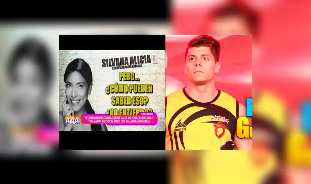 Silvana Alicia, expareja de Ignacio Baladán, lo deja mal parado con terrible revelación |VIDEO