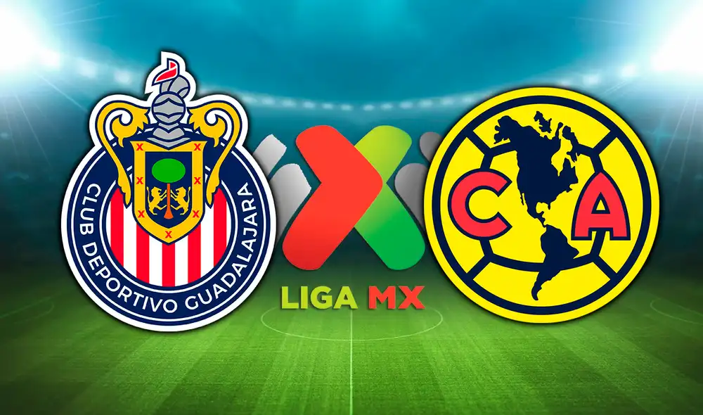 Chivas y América se jugarán el pase a los cuartos de final de la liguilla del fútbol mexicano. Foto: composición