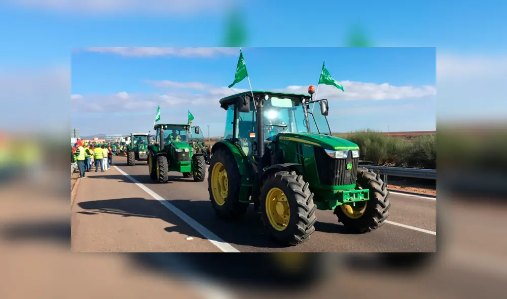 Agricultores extremeños volverán a protestar este viernes en Mérida
