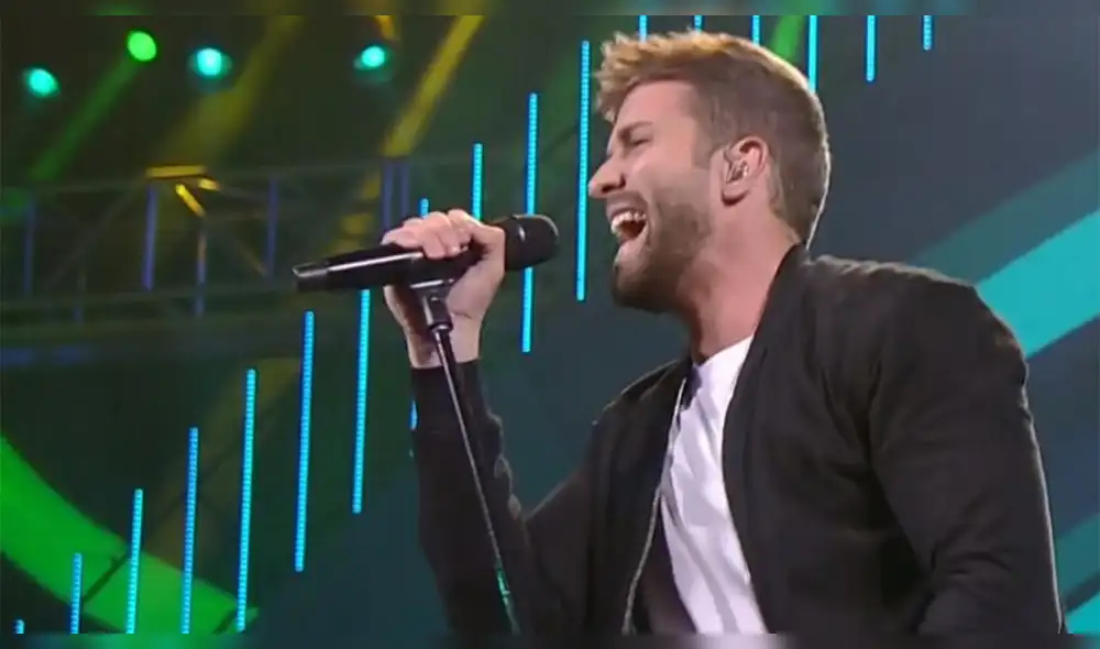 Pablo Alborán en Viña 2020. Foto: captura de video