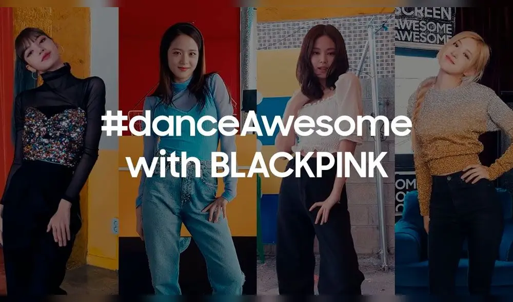 Reto de la colaboración de BLACKPINK x Samsung llega al Perú.