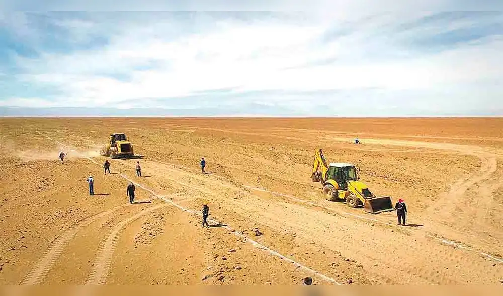 Ni una piedra. Autodema sostuvo que no hicieron movimiento de tierras para no ser sancionados por Cultura.