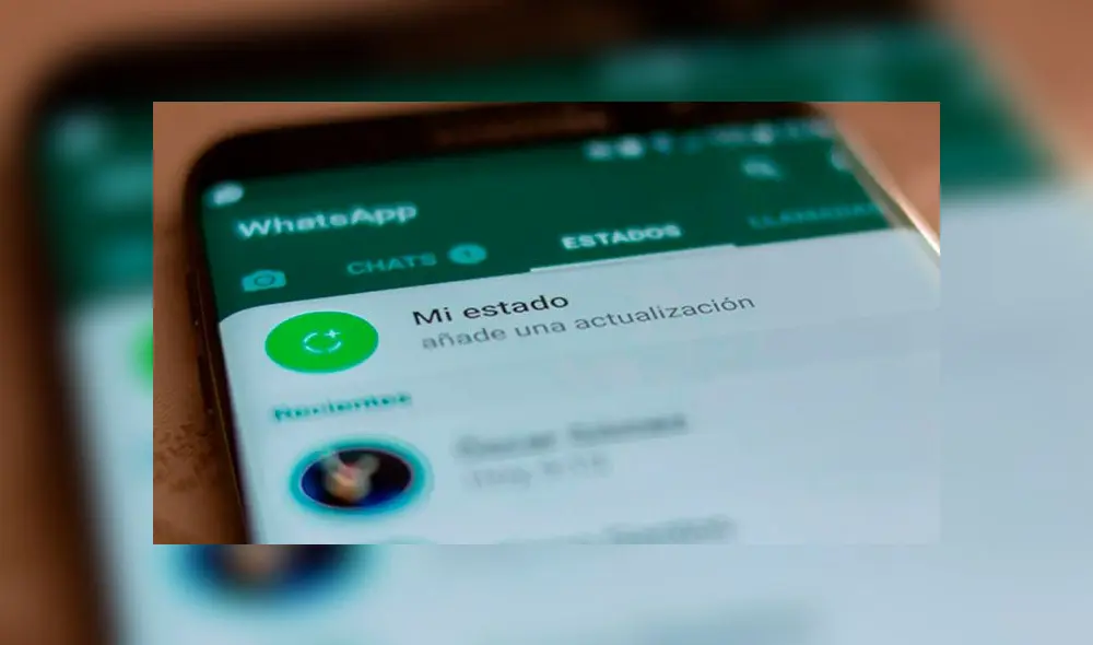 Evita que extraños miren tus estados de WhatsApp (Fotos: captura LR)