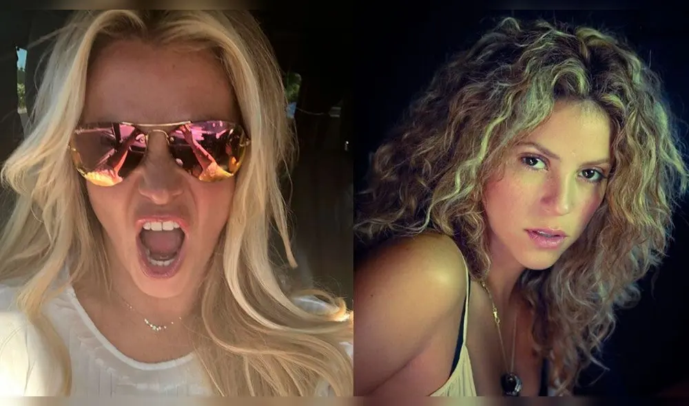 Britney Spears, Shakira, Instagram Britney Spears, Shakira, Instagram