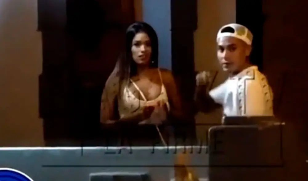 Jean Deza fue 'ampayado' nuevamente junto a Shirley Arica. Foto: Magaly TV La Firme Jean Deza fue 'ampayado' nuevamente junto a Shirley Arica. Foto: Magaly TV La Firme