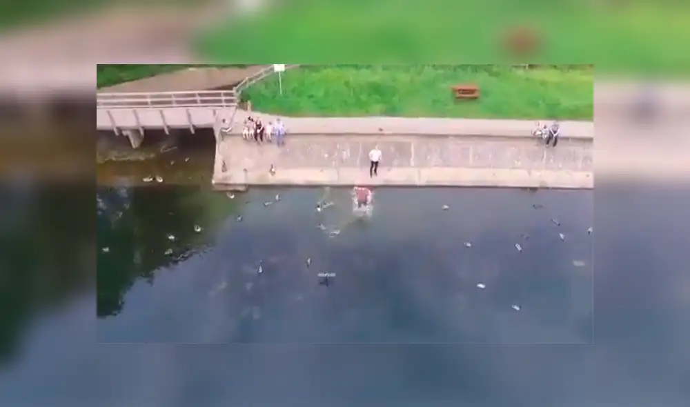 Un video viral muestra como un joven hizo hasta lo imposible para salvar su dron nuevo de un trágico final. Un video viral muestra como un joven hizo hasta lo imposible para salvar su dron nuevo de un trágico final.