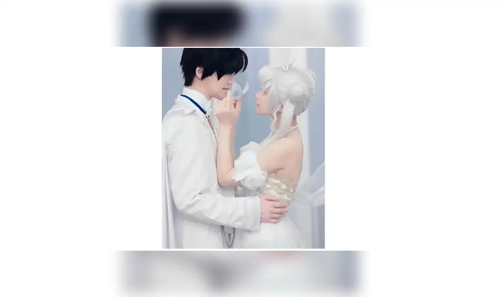 Joven se casa utilizando un vestido inspirado en Sailor Moon [FOTOS]