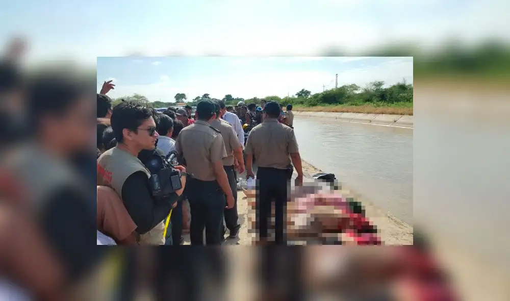 Piura: Auto se despista y deja cinco muertos y una persona desaparecida