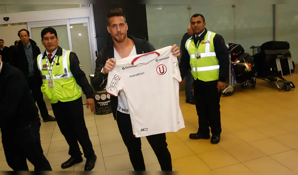 Universitario de Deportes: Germán Denis ya está en Perú para jugar por el equipo 'crema' [VIDEO] 