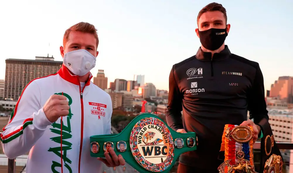 Canelo Álvarez y Callum Smith se enfrentan este sábado en una esperada pelea de boxeo. Foto: Twitter / @CallumSmith23 Canelo Álvarez y Callum Smith se enfrentan este sábado en una esperada pelea de boxeo. Foto: Twitter / @CallumSmith23