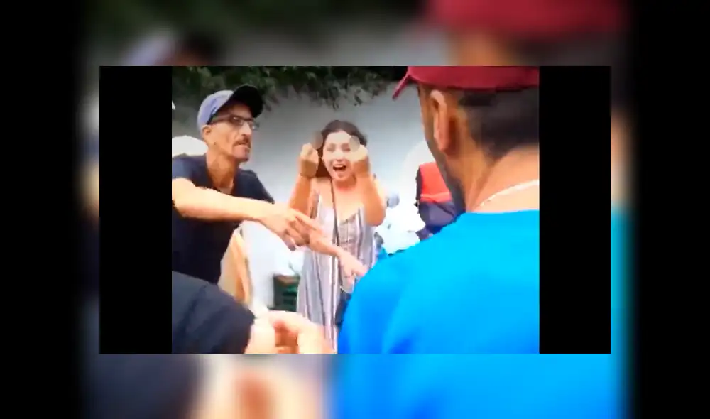 La mujer se mostró fuera de sí todo el tiempo. Foto: catpura