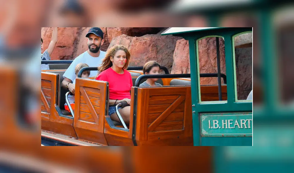 Shakira y su look pasan desapercibidos durante sus vacaciones en Disney [FOTOS]