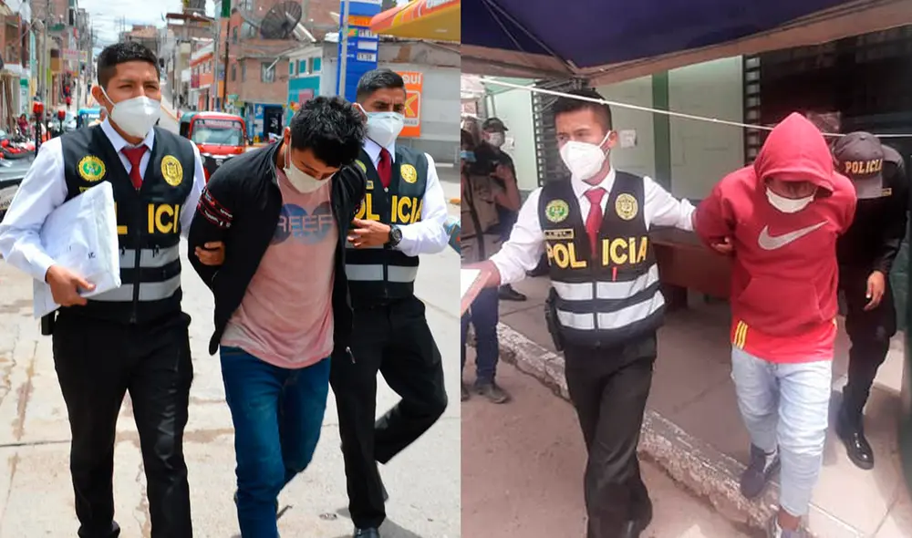 Sujetos fueron detenidos gracias a un trabajo de inteligencia. Fotos: Facebook/ Impacto Policial.