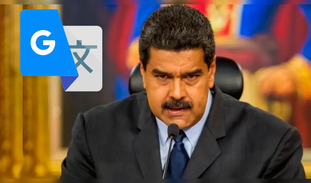 Google Translate: mira que pasa si escribes el nombre de Nicolás Maduro [FOTO]