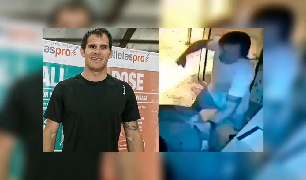 El agresor señaló que salió de su casa, porque tuvo una emergencia familiar con su padre. (Fuente: Canal C)