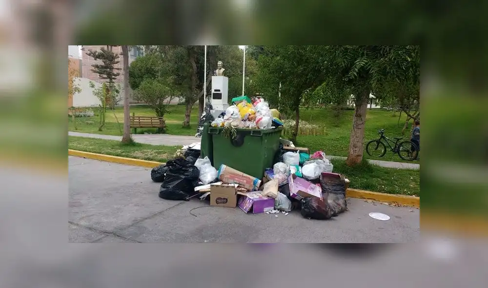 Arequipa: vecinos  reclaman por acumulación de basura 