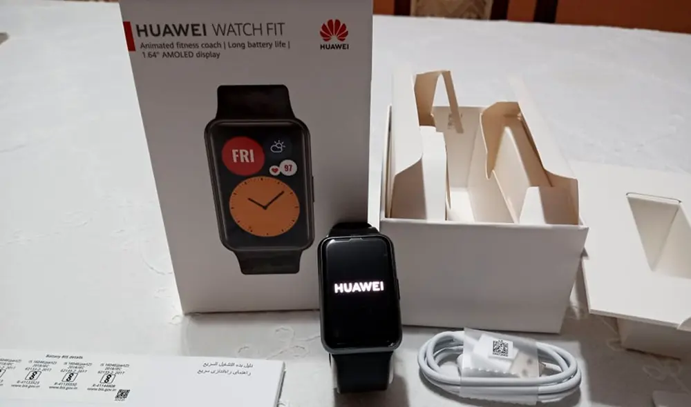 El Huawei Watch Fit ya está disponible en Perú a 399 soles. Foto: Jose Santana
